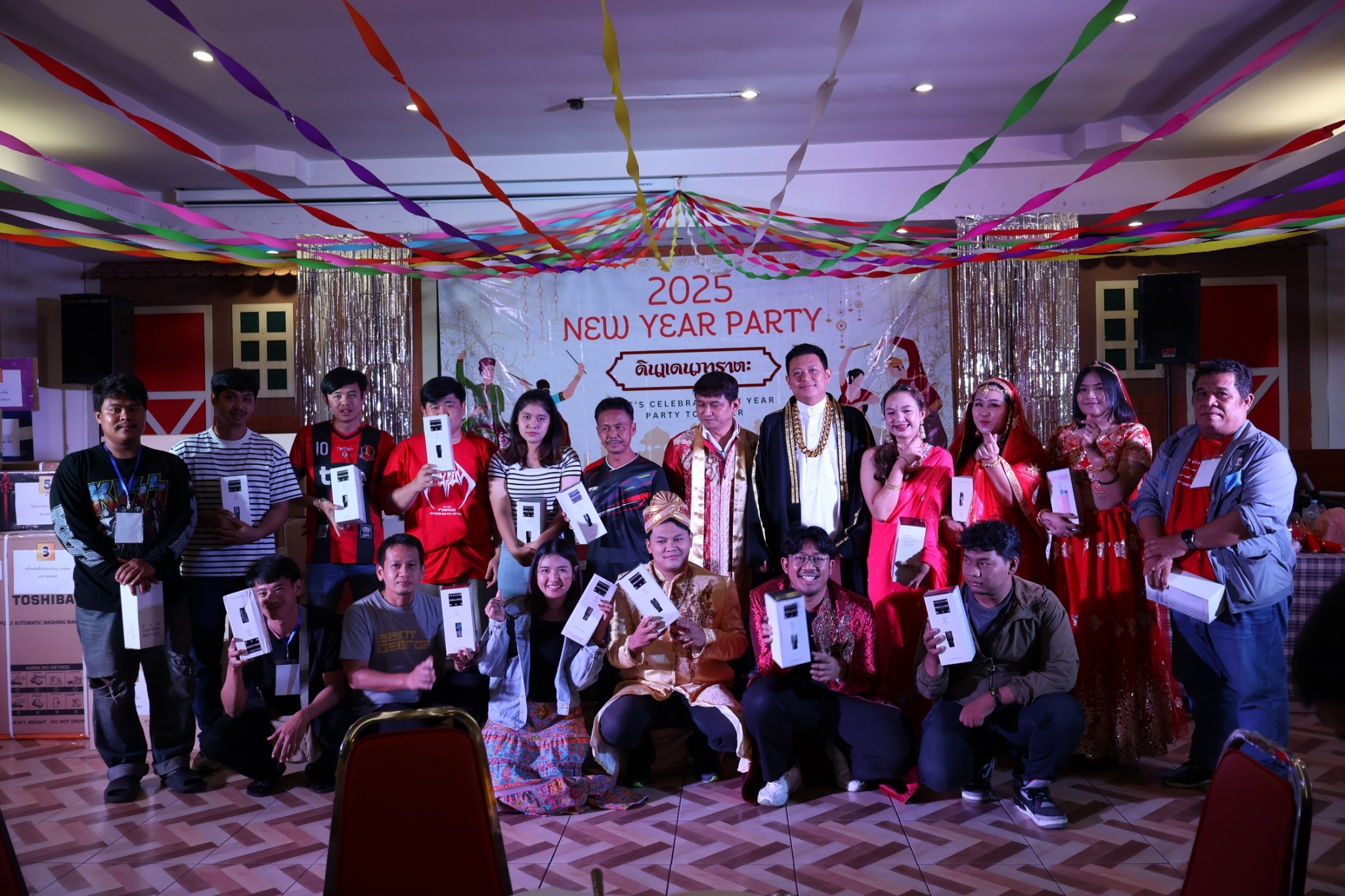 🎉🇮🇳 Happy New Year Dinner 2025: ค่ำคืนอลังการธีมดินแดนภารตะ!